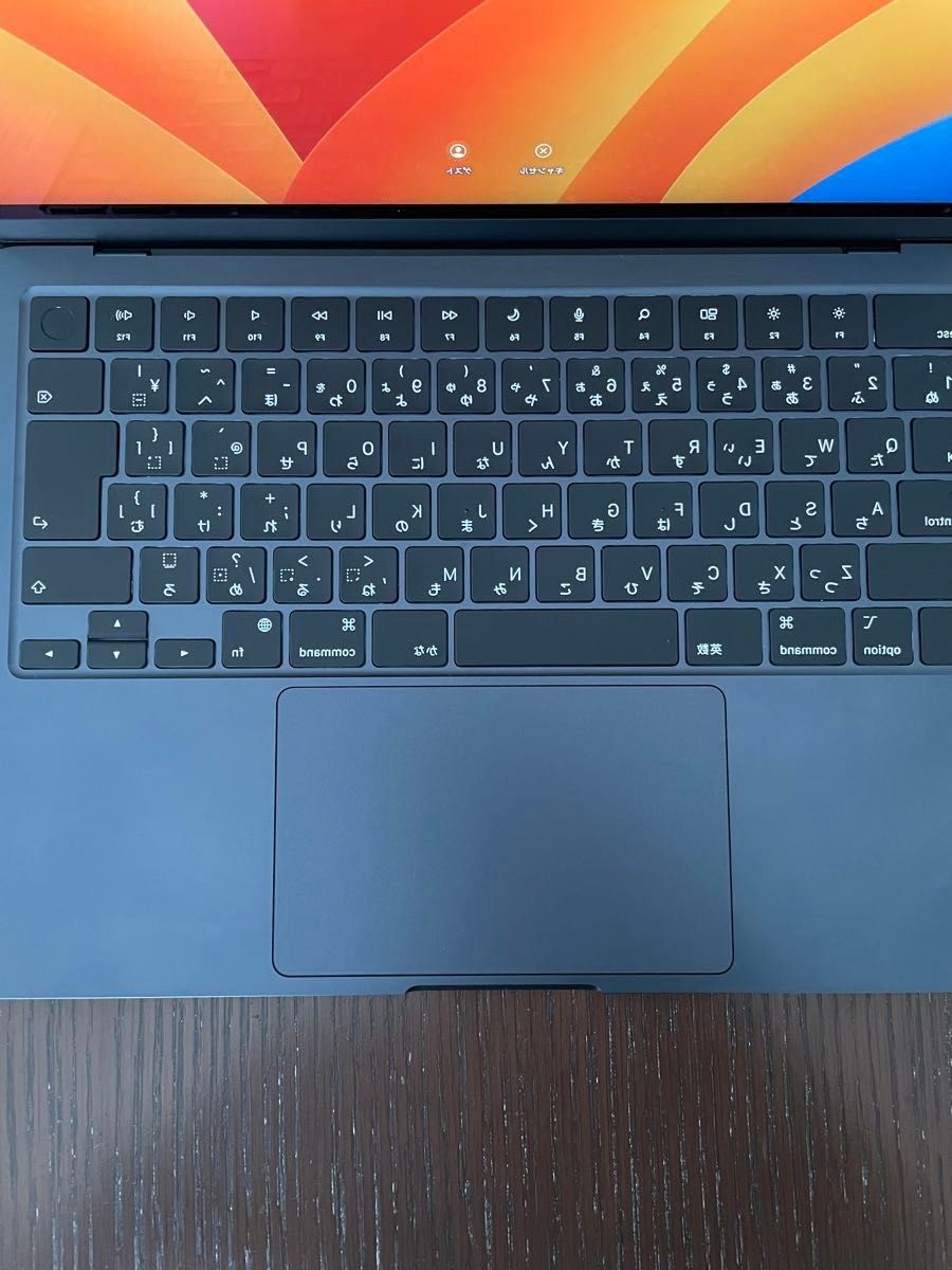 超美品 MacBook Air 13インチ M2 8GB SSD 256GB ミッドナイト 超美品 MacBook Air 13インチ M2 8GB SSD 256GB ミッドナイト