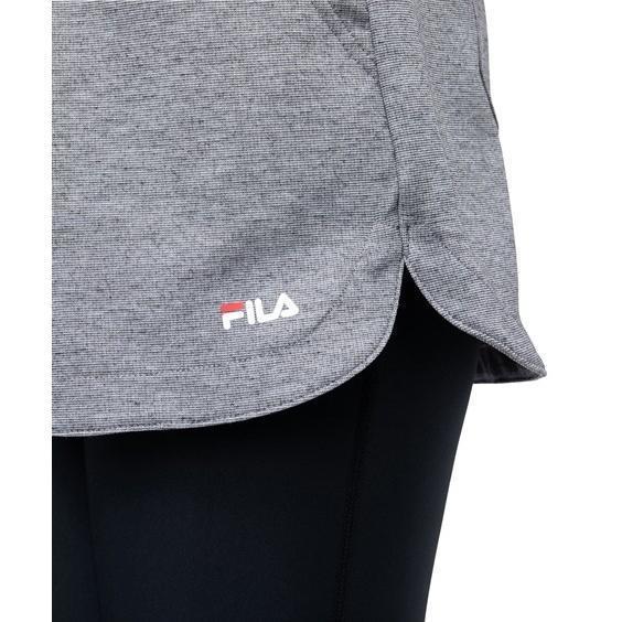 【4L】大きいサイズ 新品 ヨガウエア FILA ボトムス2点セット グレーショートパンツ＋黒レギンス フィットネス 水陸両用 水着 送料無料