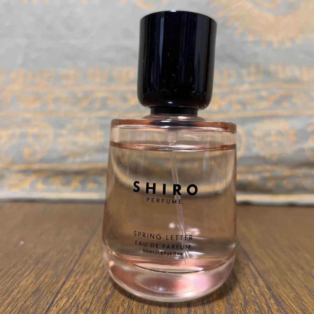 SHIRO SPRING LETTER EDP シロ スプリングレター 香水 2024年3月限定発売_画像1