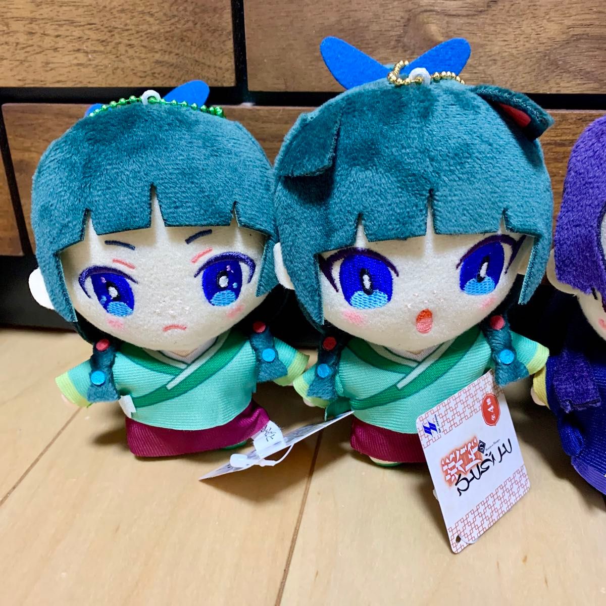 薬屋のひとりごと みにコレ マスコットボールチェーン 猫猫 壬氏 薬屋のひとりごと みにコレ マスコットボールチェーン 猫猫 壬氏