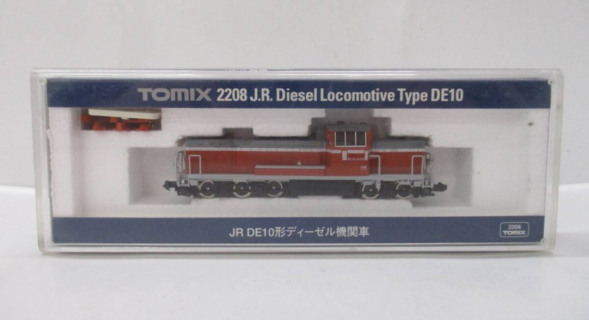 T0326-5A/ TOMIX 2208 JR DE10形 ディーゼル機関車 Nゲージ_画像1