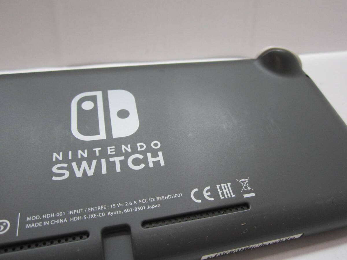 G0325-13H/ Nintendo ニンテンドー Switch Lite スイッチ ライト 本体のみ HDH-001_画像10