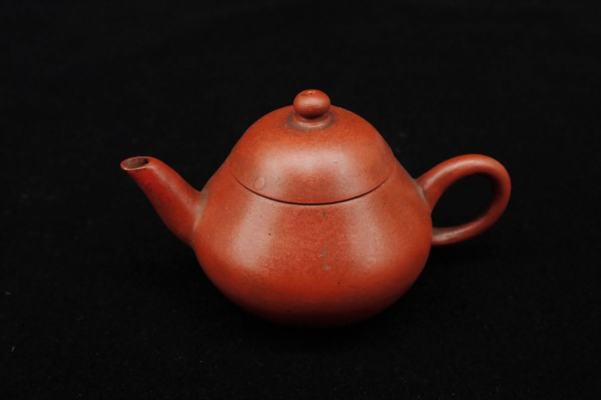 ◆急須01 中国茶器 「蕚圃督製」 朱泥◆煎茶器/中国美術/消費税0円_画像4