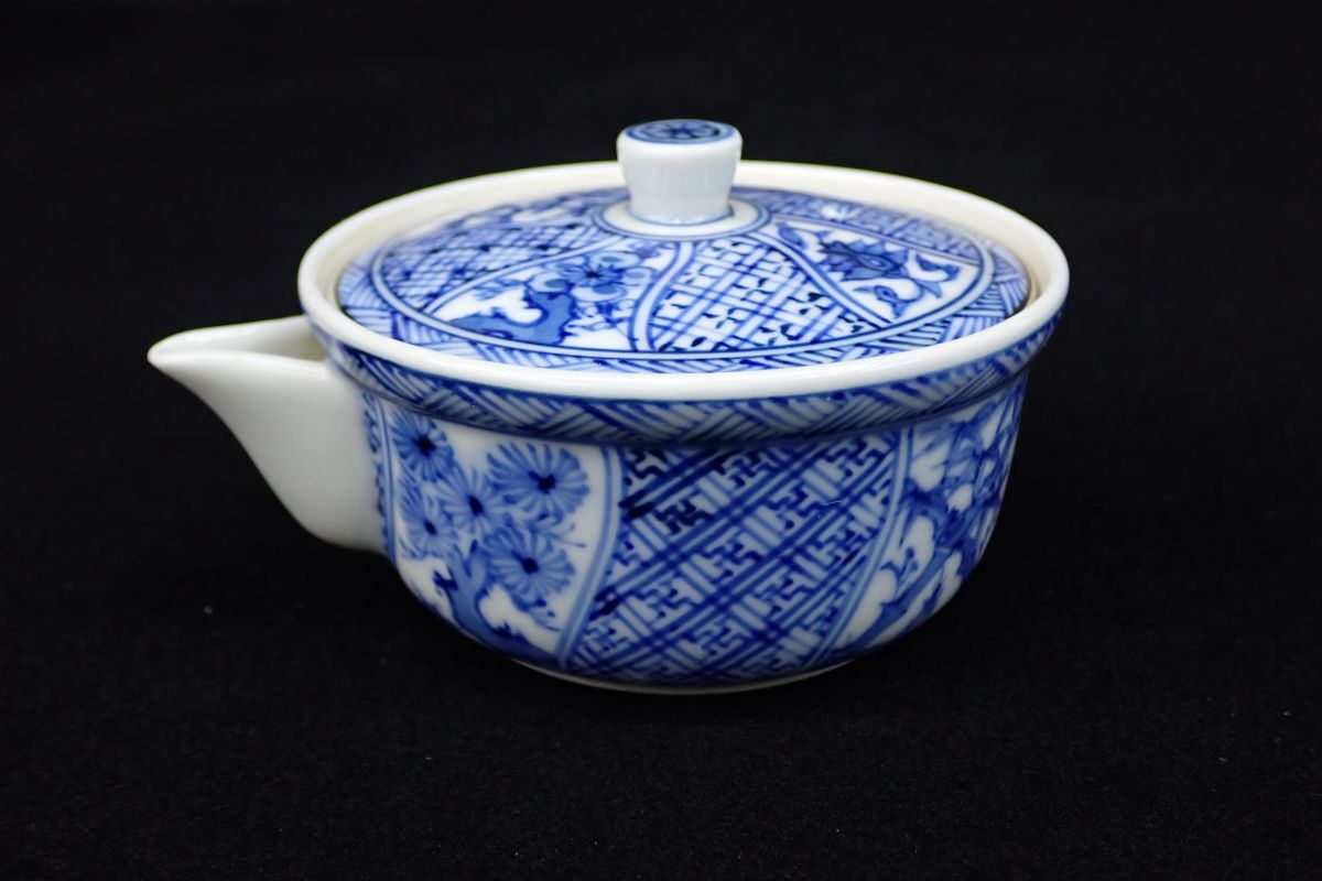 ◆平安 弘峰造 小茶器◆煎茶器揃 煎茶道具 共箱/消費税0円_9×7.5高さ3.8