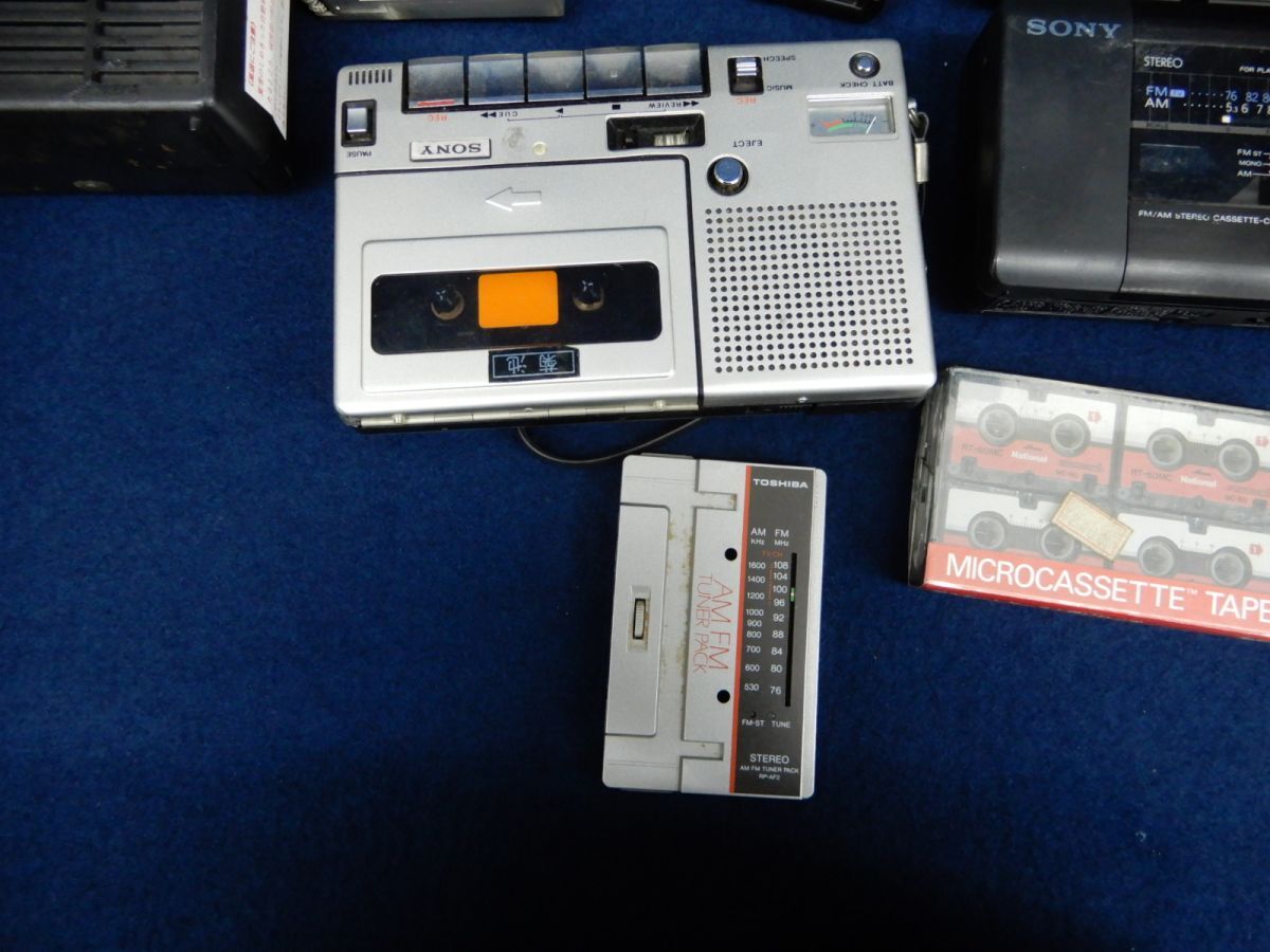 ★カセットプレイヤー SONY TCS-70/SONY WM-A10/KENWOOD DMC-J7R/ando RC7-620/National RQ-352 まとめて★部品取り/消費税0円_画像4