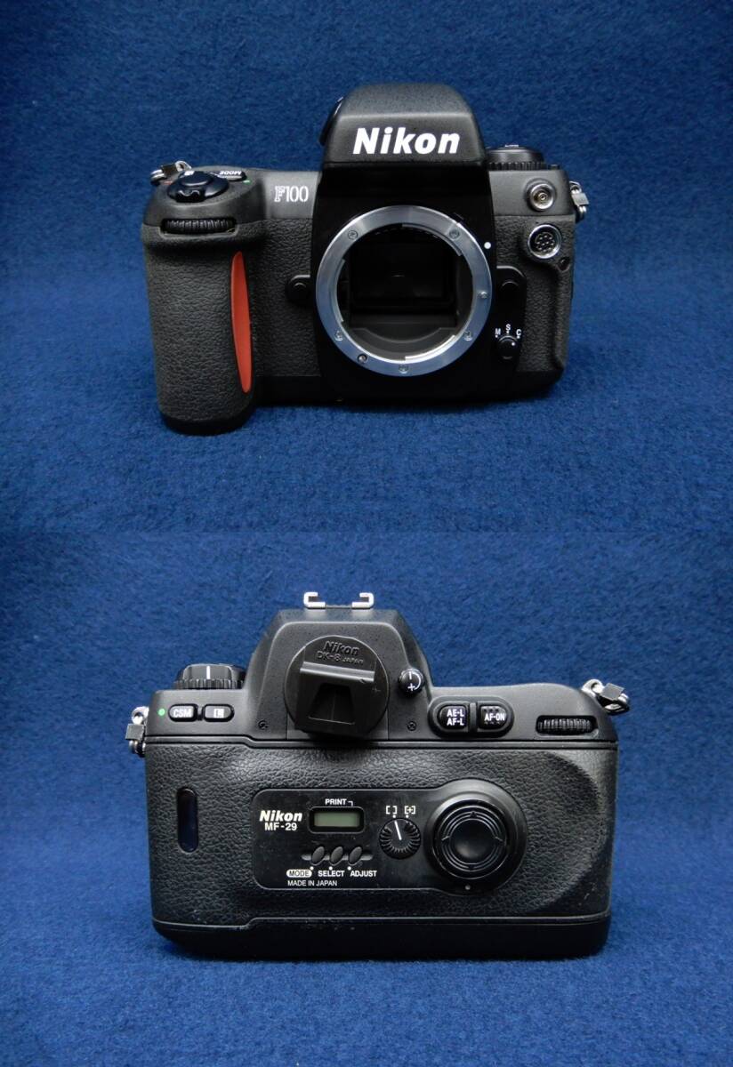★Camera77 Nikon F100/70-300㎜ 1:4-5.6D/28-80㎜ 1:3.5-5.6D★外観に多少ベタツキあり幕に破れあります/半ジャンク品/消費税0円_画像3