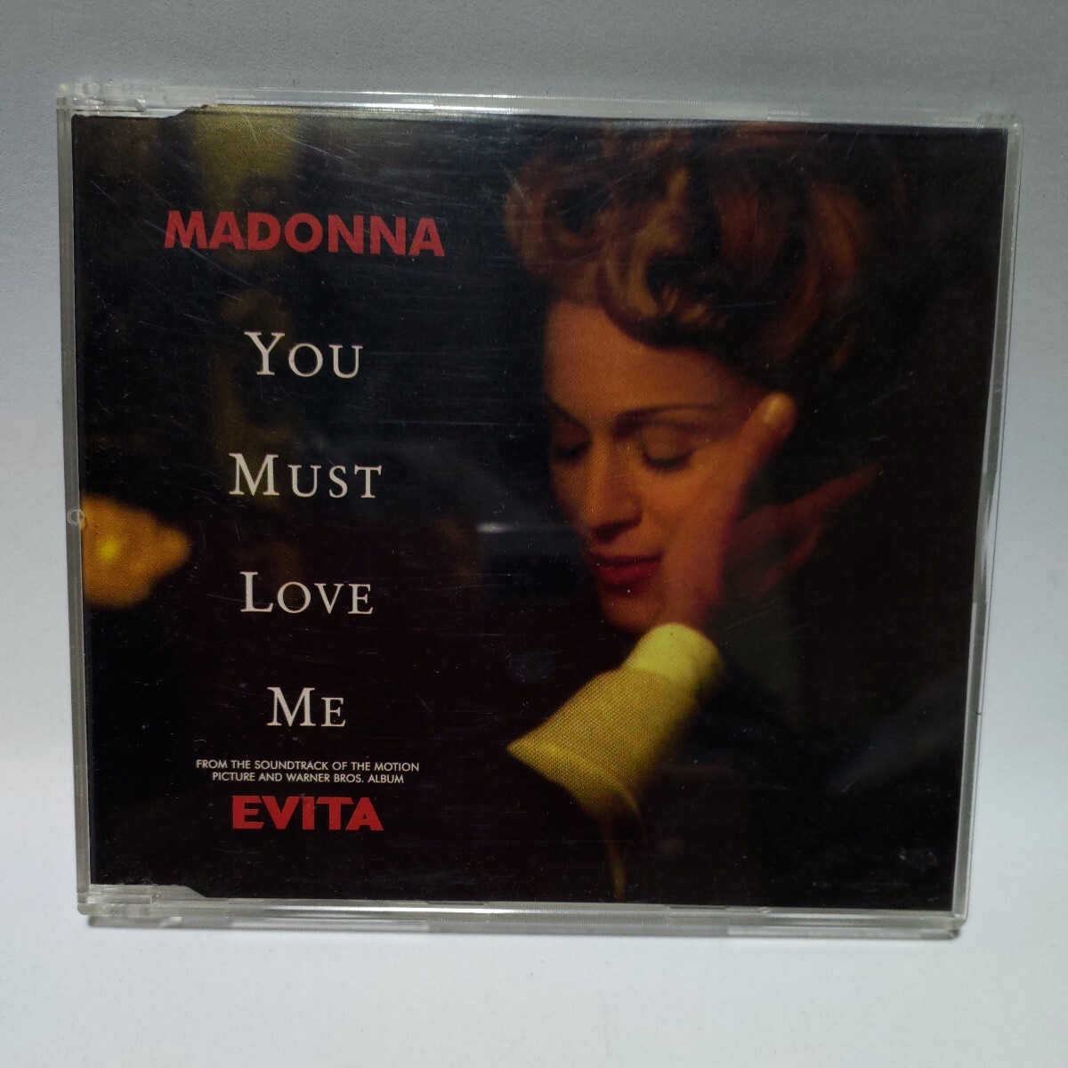 マドンナ「ユー・マスト・ラヴ・ミー」Madonna「You Must Love Me」輸入盤リミックスCD 9362 43791-2　Andrew Lloyd Webber EVITA エビータ_画像1