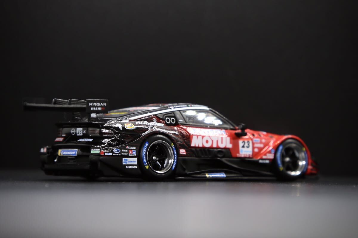 KYOSYO[KaiZ] 1/64 NISMO 2022 MOTUL AUTECH “Z” #23 改 深リム ローダウン 改造 カスタム品 の画像5