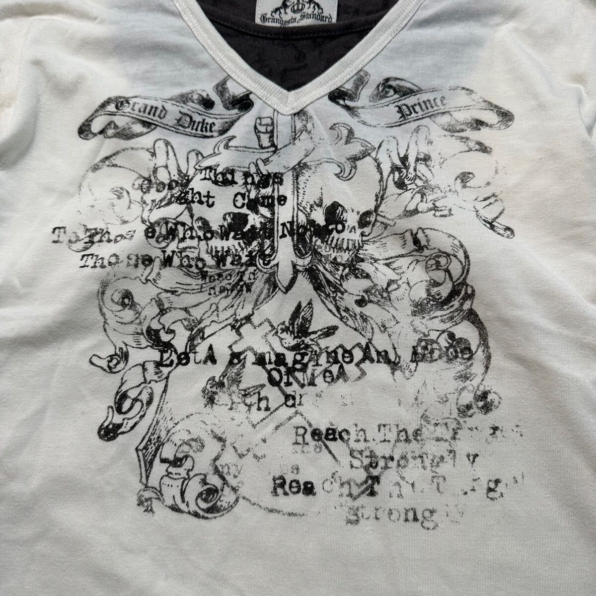 Rare Japanese Label Y2K cutsew 14th addiction share spirit ifsixwasnine tornado mart lgb goa kmrii obelisk 00s 90s backlash_画像3