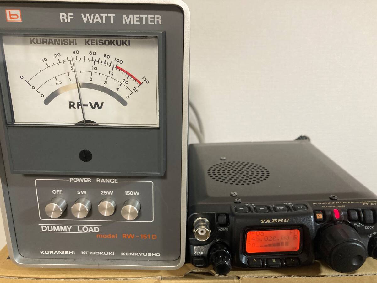 ☆春からの移動運用に！ FT-818ND 人気のHF～433MHz オールモードトランシーバー 移動運用に大人気！の画像5