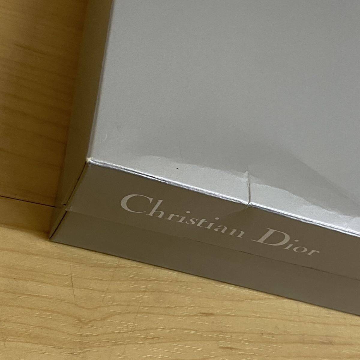 Christian Dior クリスチャンディオール バスタオル　花柄　ブルー系　no.137_画像5