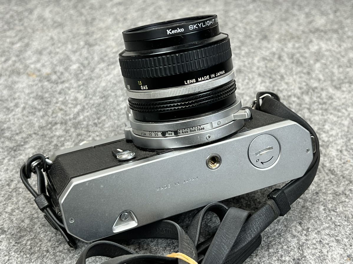 C4KB8 Nikon Nikomat ニコン ニコマット FT2 ニコン フィルムカメラ レンズ 50mm 1:1.4 _画像6