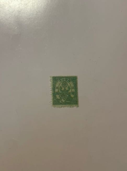図案改正五銭　5銭　桜切手　1875-1876年　Y1951_画像1