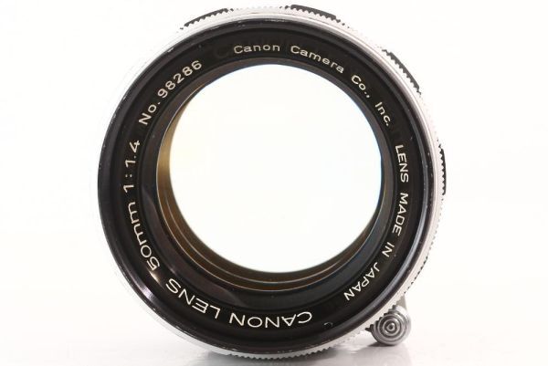 Canon キャノン 50mm F/1.4 Leica Lマウントレンズ 単焦点 オールドレンズ_画像6