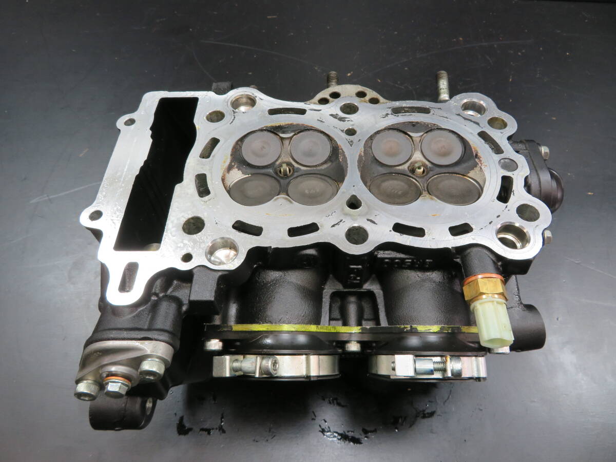 YZF-R3 純正シリンダーヘッドASSY/RH13J/2021年YZF-R25MT-25＃100の画像6