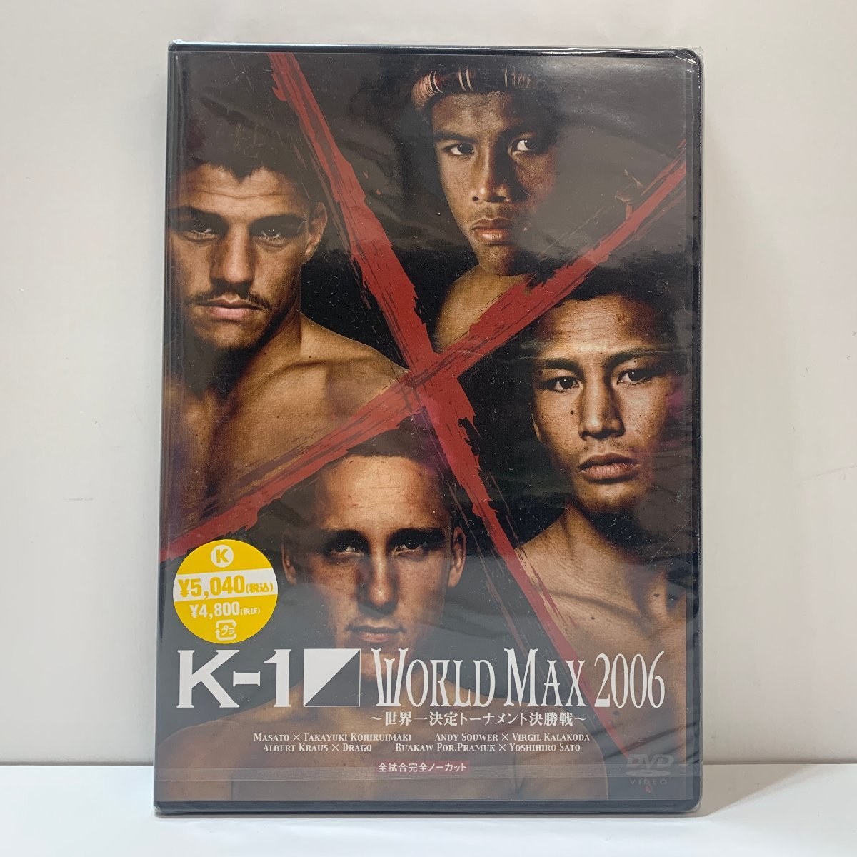 Yahoo!オークション - 【未開封 2DVD 】K-1 WORLD MAX 2006