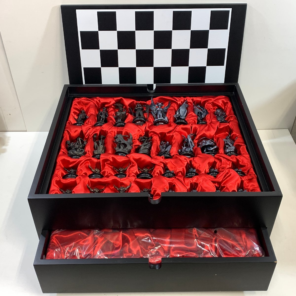 デビルマン チャトランガ コレクション チェス盤 駒 ピース チェスメン MOBY DICK TOYS ※引取り可 □_画像1