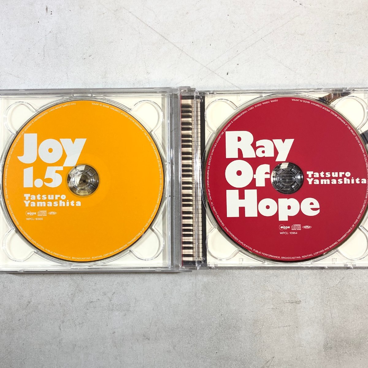 【2CD】山下達郎 / レイ・オブ・ホープ TATSURO YAMASHITA RAY OF HOPE / ボーナスライヴ JOY1.5付 MOON WPCL-10964～5 ▲店の画像2