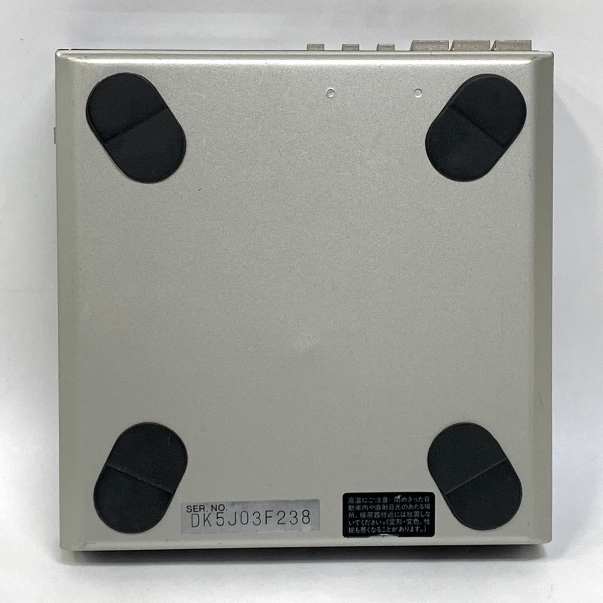 Technics SL-XP7< no check >*AC adaptor none Technics CDersi-da portable CD player silver MADE IN JAPAN *