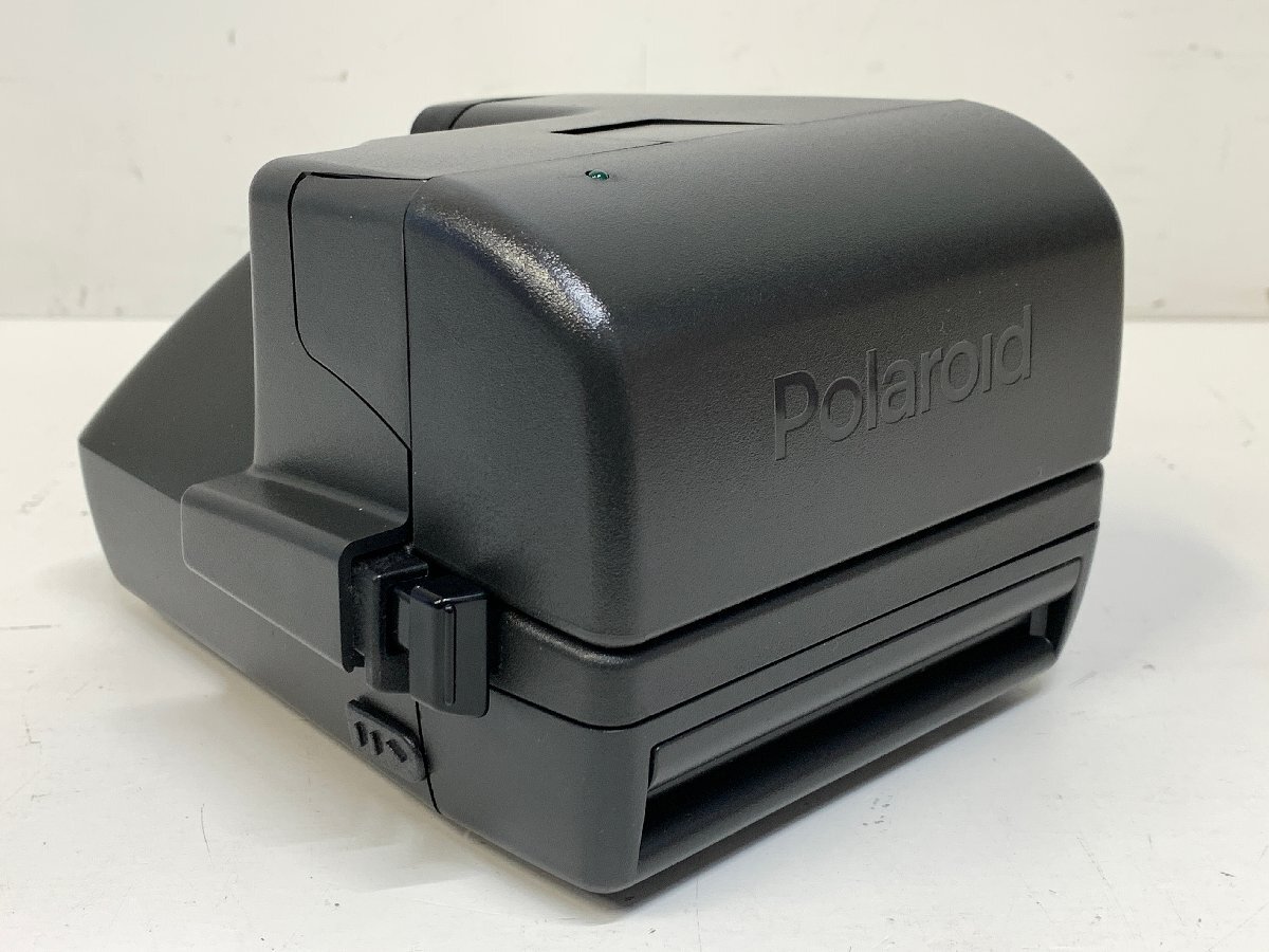 Polaroid 636 Closeup< breaking the seal ending unused goods > origin box attaching Polaroid instant camera *