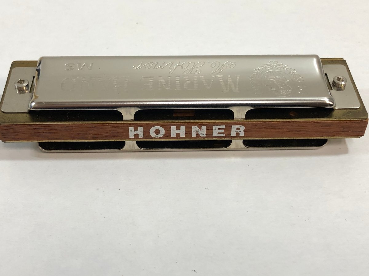 10 hole z harmonica HOHNER MARINE BAND 1896/20X TEN HOLES horn na- marine * band ^