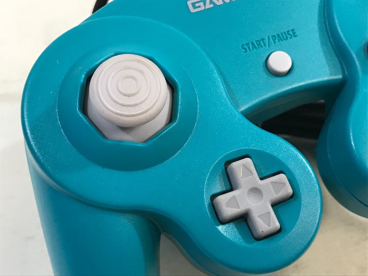  Game Cube controller emerald blue GAMECUBE NINTENDO Nintendo operation not yet verification nintendo DOL-003 *