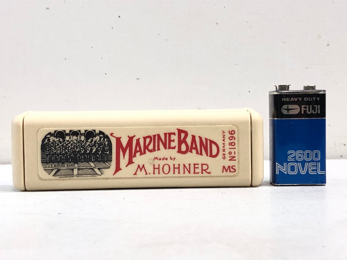 10 hole z harmonica HOHNER MARINE BAND 1896/20X TEN HOLES horn na- marine * band ^