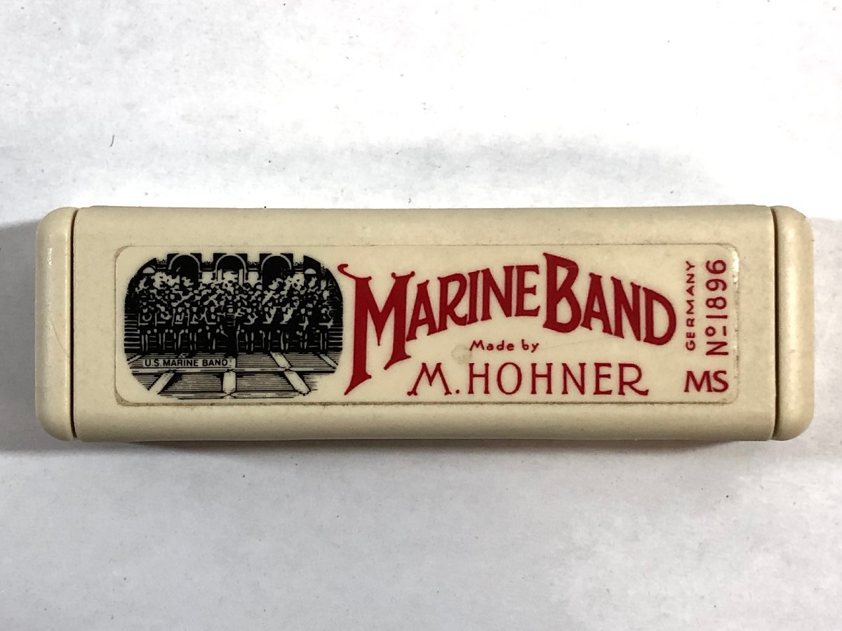 10 hole z harmonica HOHNER MARINE BAND 1896/20X TEN HOLES horn na- marine * band ^