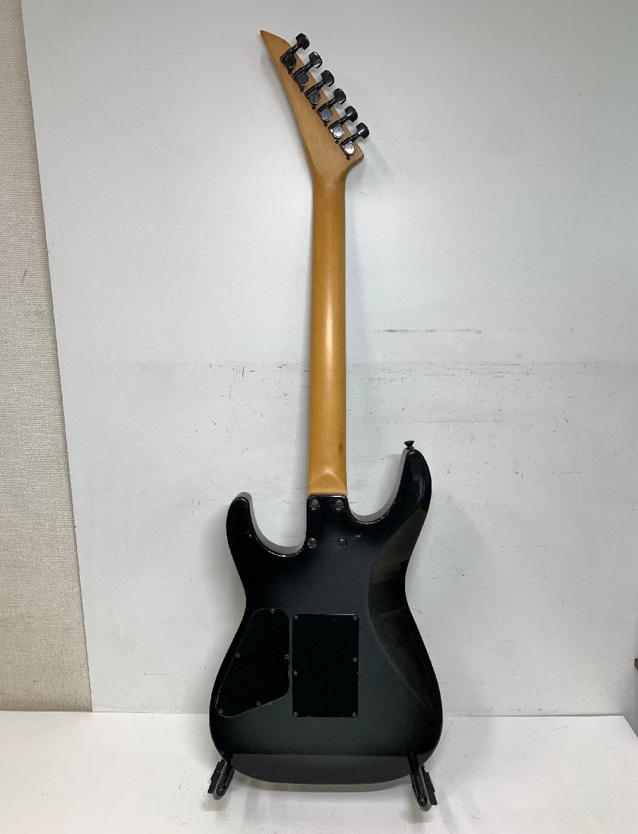 【ジャンク】Tokai エレキギター TRS-101 Floyd Rose Licensed フロイドローズ トレモロ 黒 ブラック系 ※引取り可 □の画像3