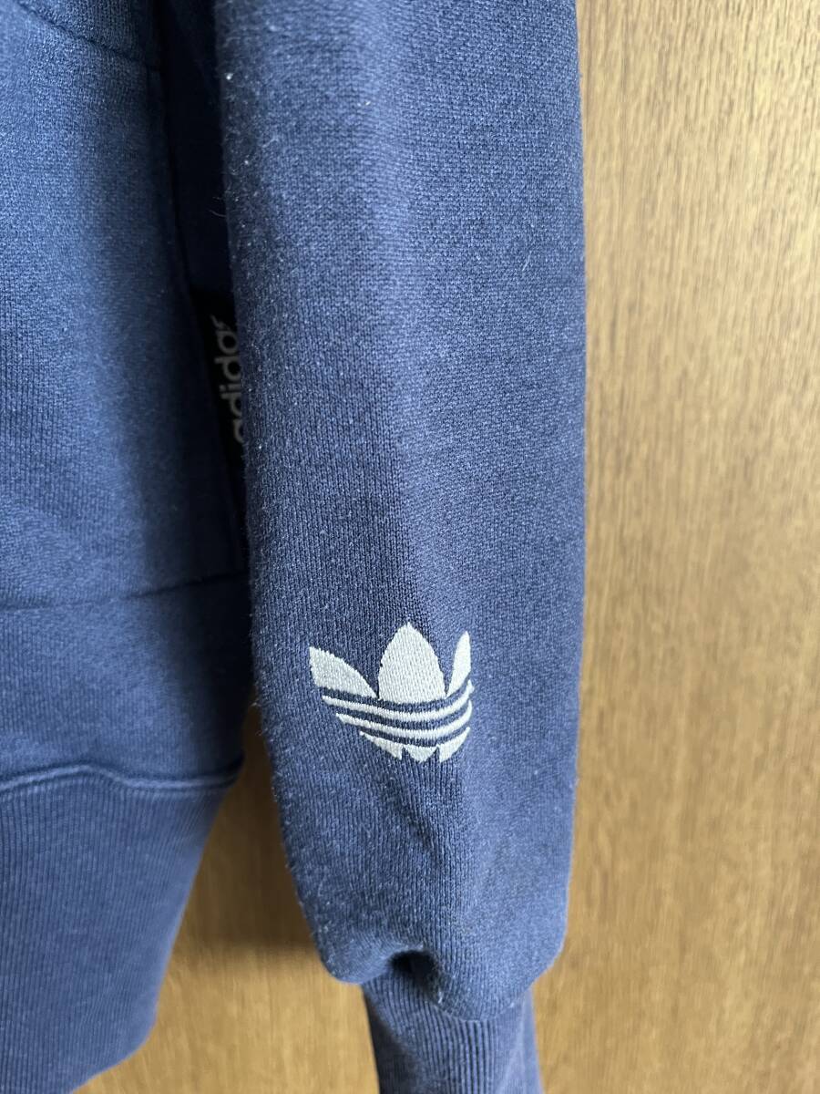 ★★★3000円スタート！★adidas！★アディダス！★希少日本デサント製！★フード付パーカー！★ヴィンテージ！★サイズＬ！★鬼安！★★★_画像3