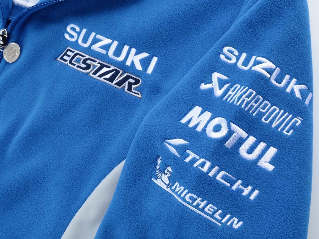 ラスト！　【Team SUZUKI ECSTAR】motoGP オフィシャル フリース ジャケット 本物 【XL】正規品（検：GSX-RR 29イアンノーネ ＆ 42リンス）_画像7