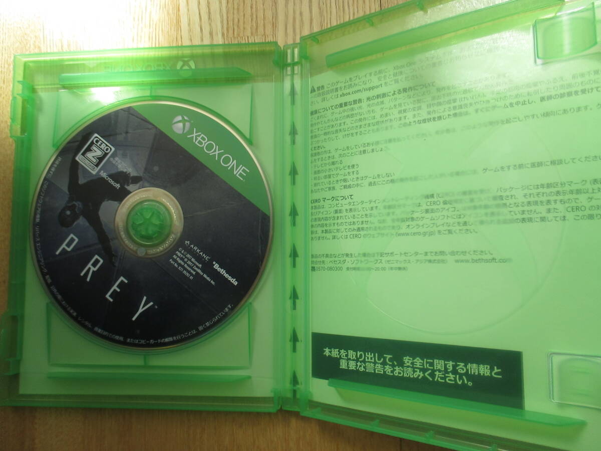 PREY XboxOne Xbox Series X correspondence 