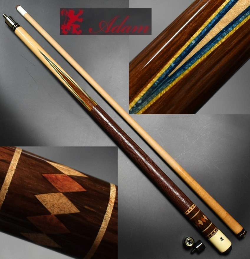 ☆LEGEND Adam cues 80' 4剣 リザード本革 18山 ジョイント ☆LEGEND Adam cues 80' 4剣 リザード本革 18山 ジョイント