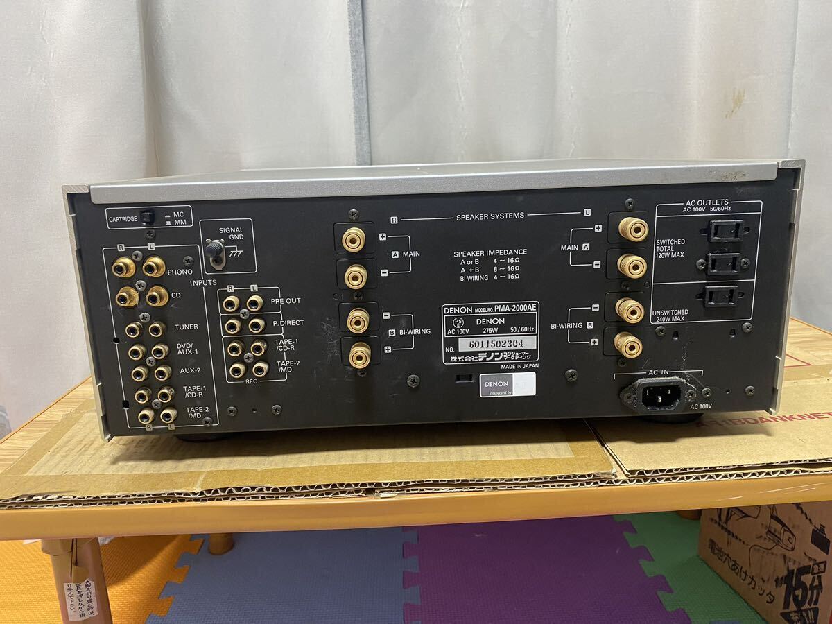 DENON デノン プリメインアンプ PMA-2000AE ジャンク の画像3