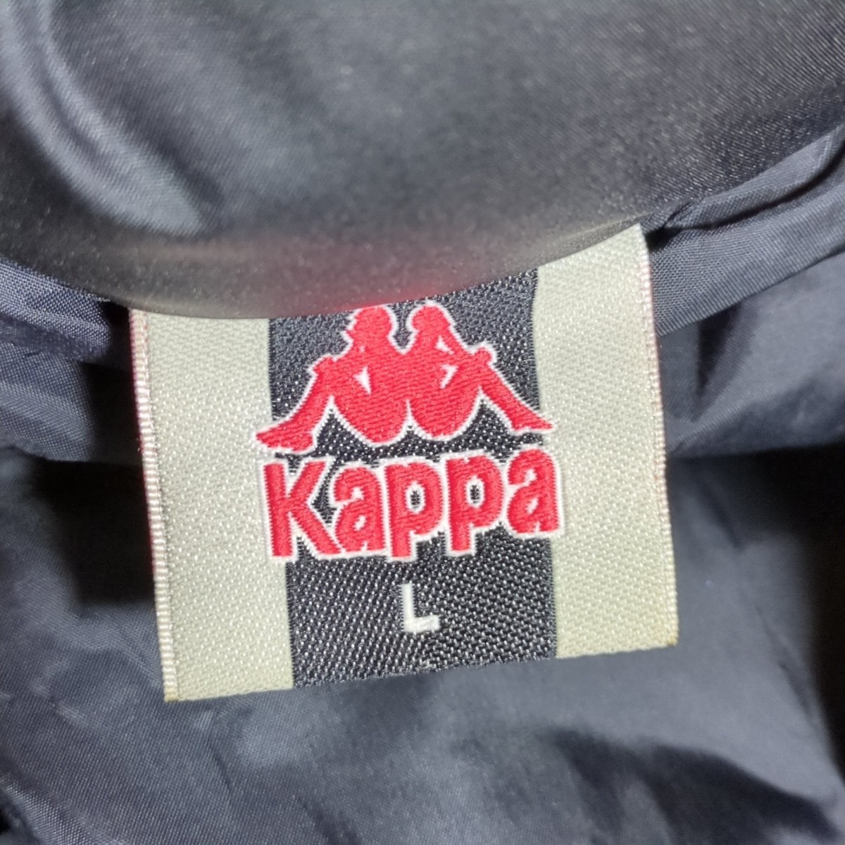H7104AL Kappa カッパ サイズL ダウンジャケット ダウンジャンパー ブラック 黒 メンズ カジュアル スポーツ 防寒 秋冬 ボリュームダウン_画像7