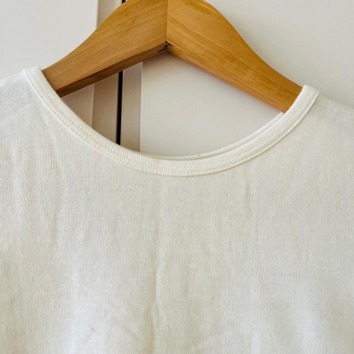 H4998cL STEPHAN SCHNEIDER ステファン シュナイダー サイズ4 (L位) 半袖Tシャツ カットソー プルオーバー 波デザイン クリーム レディースの画像3