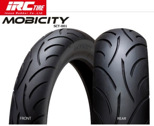 新品 IRC SCT-001 F110/90-13 R140/70-12 TL 前後セット_写真はイメージですは