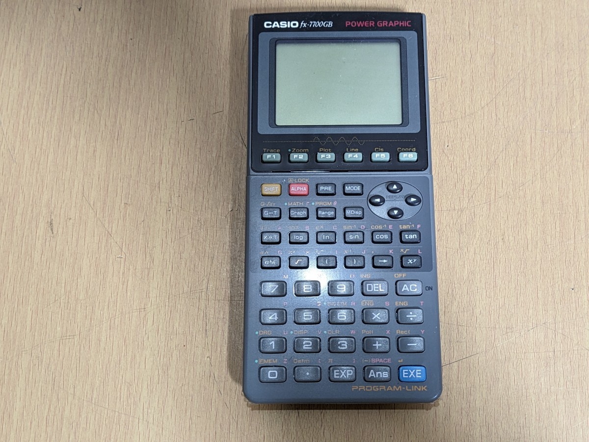 Музей научных расчетов музея Casio/Casio FX-7700GB/калькулятор калькулятор