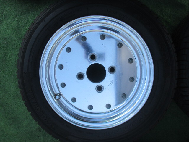 ★当時物★SSR MK-1 ROVER ローバーミニ MINI ナット 電子ロックキー付 5J 12インチ インセット+26 PCD101.65 165/60R12 手渡し歓迎(C2249)_画像2