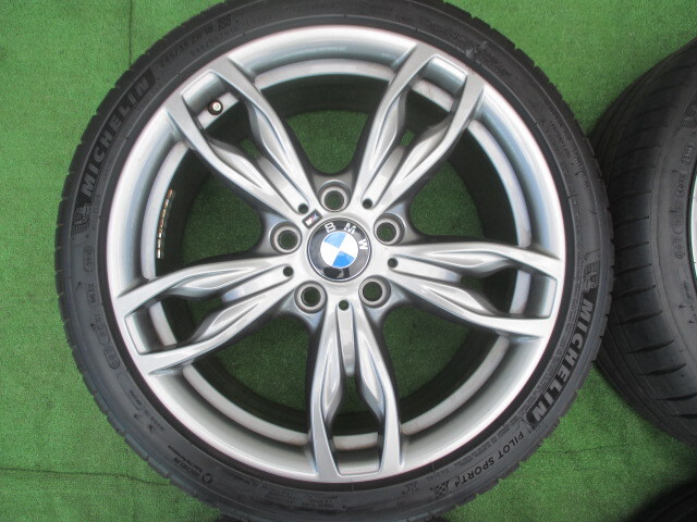 BMW純正 M235i 1シリーズ（F20,E87）２シリーズ（F22）7.5J+45 8J+52 PCD120 225/40ZR18 245/35ZRr18 手渡し歓迎(C2299)の画像5