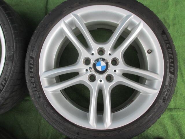 BMW純正 135i Mスポーツ 7.5J +49 8.5J +52 PCD120 225/40R18 255/35R18 手渡し歓迎 (C2317)の画像5