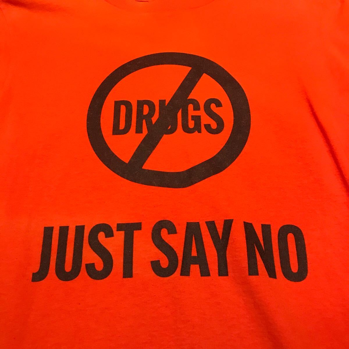 プリントTシャツ　DRUGS Tシャツ JENSEN USA製 Mサイズ アメリカ古着　USA古着_画像2