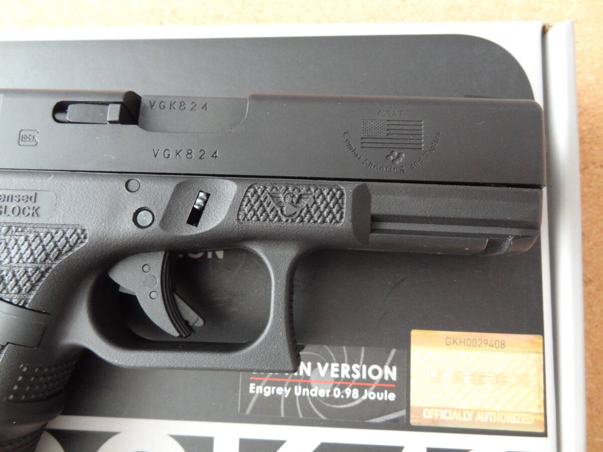 VFC / UMAREX グロックG19 ウイルソンコンバット フル刻印 CSAT BCSWカスタム GEN4 WILSON COMBAT PAUL HOWE GBB ガスガン_画像9