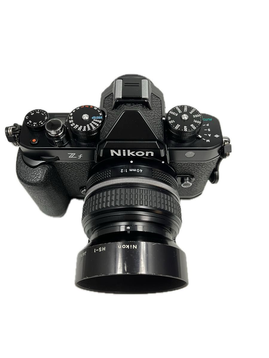 nikon Zf Zfcのカスタムに！旧Nikon刻印当時物ヴィンテージフード！ 40mm f2 28mm f2.8に！