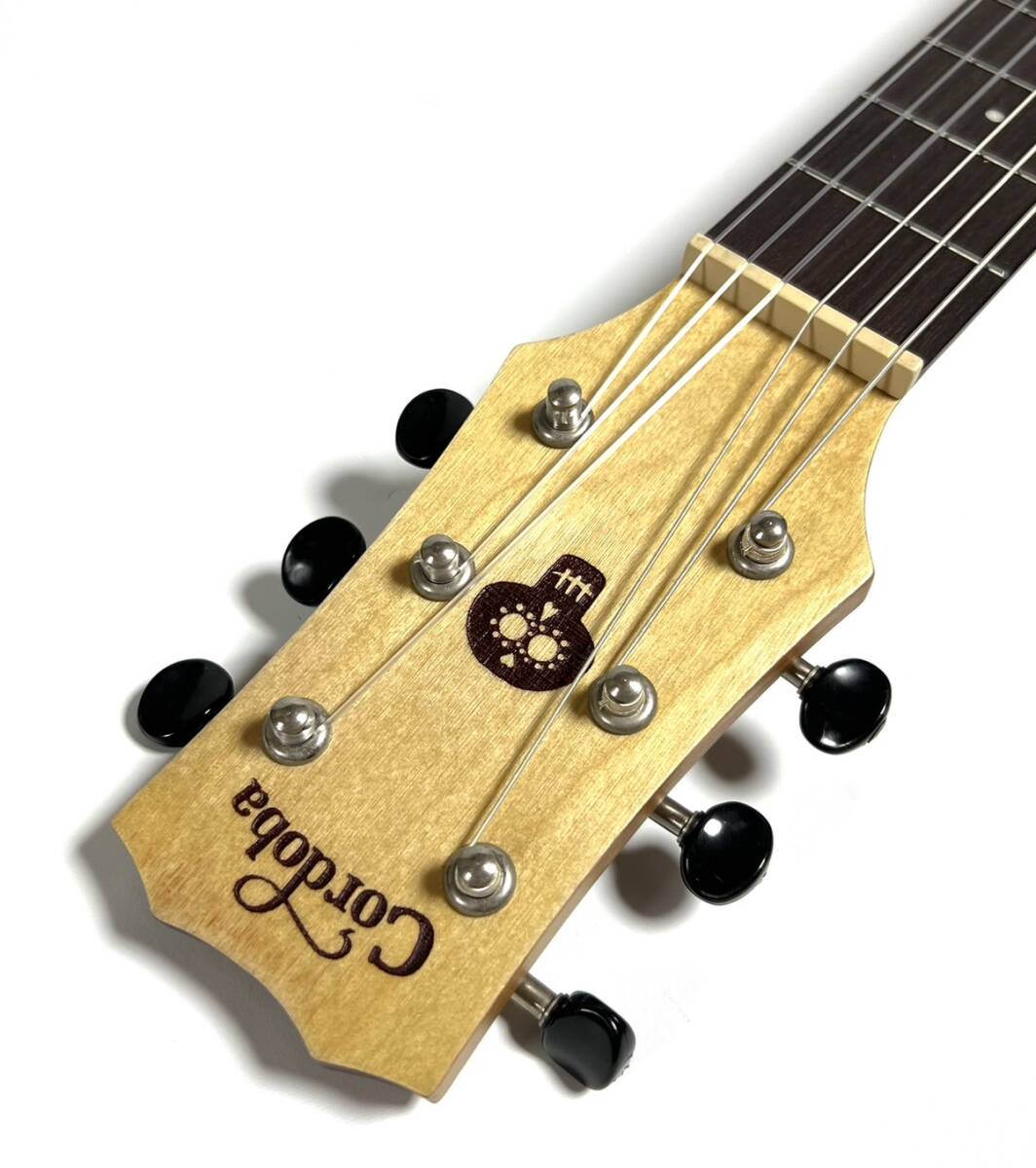 ☆送料無料 極美品 廃盤モデル Coco x Cordoba mini コルドバミニ アコースティックギター リメンバーミー ディズニー ピクサーの画像5