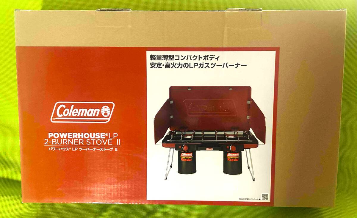 Coleman パワーハウス LPツーバーナーストーブⅡ レッドの画像5