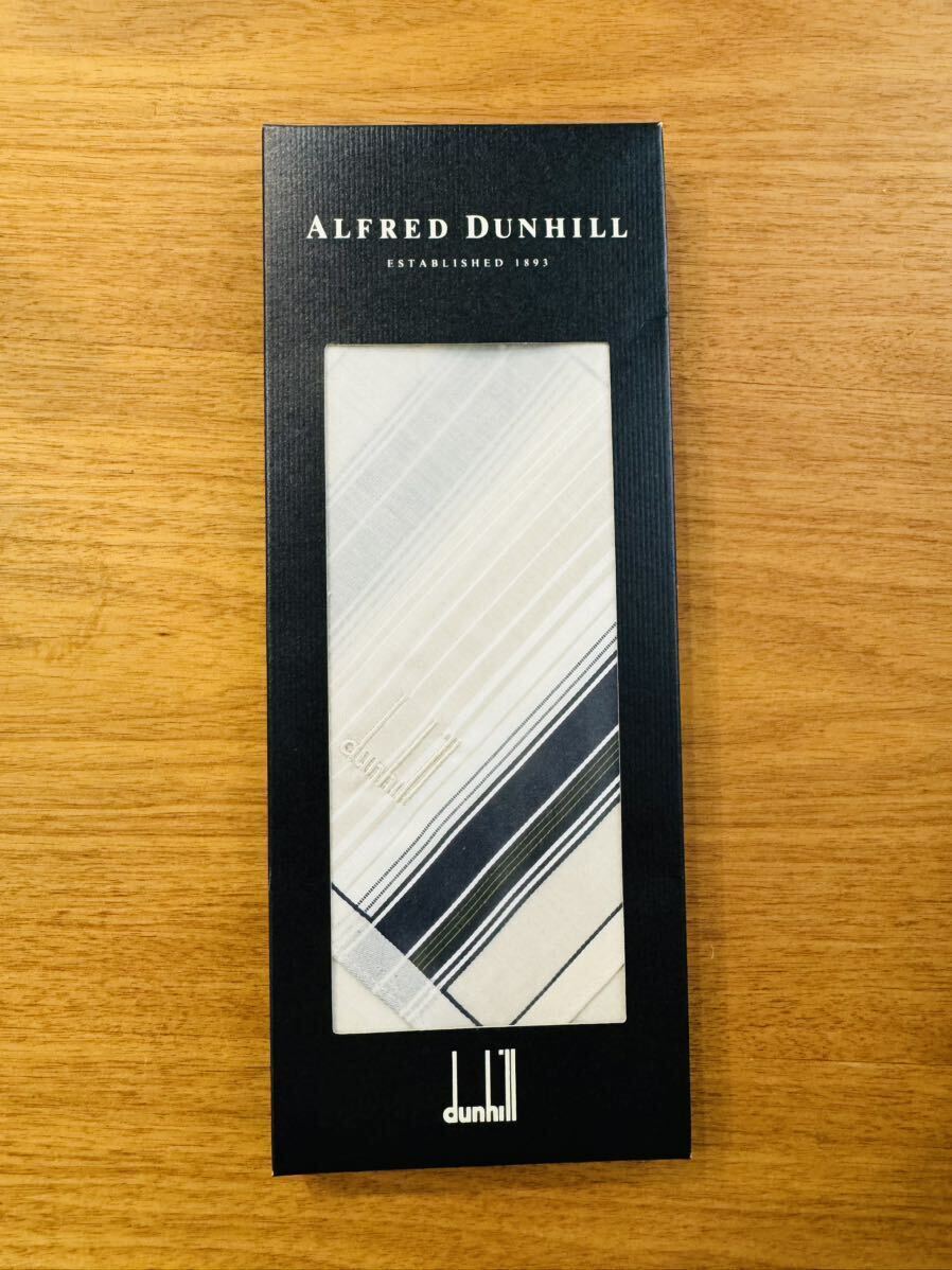 [ не использовался ]ALFRED DUNHILL Dunhill носовой платок 3 шт. комплект совместно 