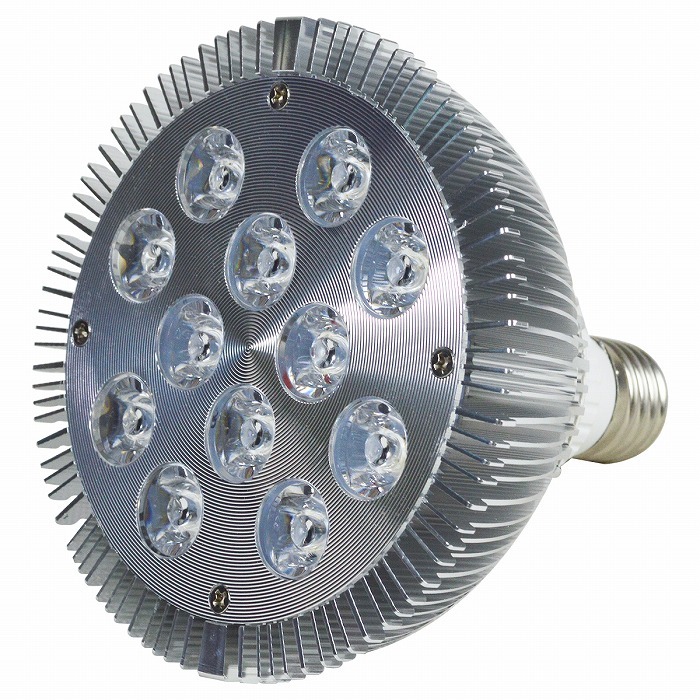 【青8/赤4】24W(2W×12) 電球 E26 口金 水槽 用 照明 植物育成 スポット ライト 12LED アクアリウム 電球 水草 サンゴ 熱帯魚_画像1