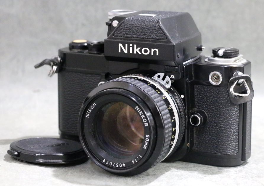 １円～【フィルムカメラ】ニコン NIKON F2 カメラボディー NIKKOR 50mm
