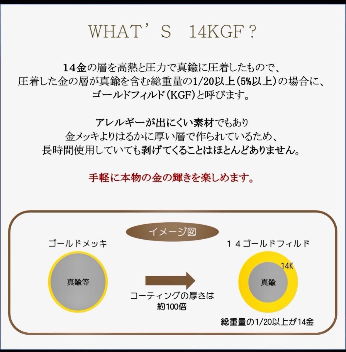 《14kgf》黒蝶貝・ひと粒ネックレス